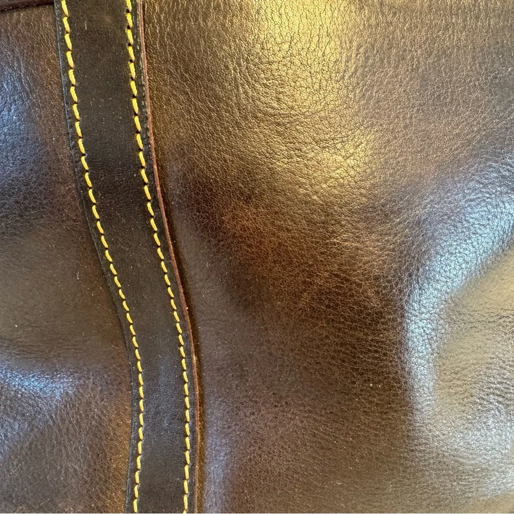 Dooney & Bourke Florentine Leather Domed Sachel - Picture 7 of 14
